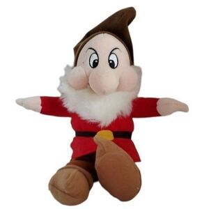 Disney Grumpy Plush Toy Stuffed Animal Plushy Snow White & the Seven Dwarfs